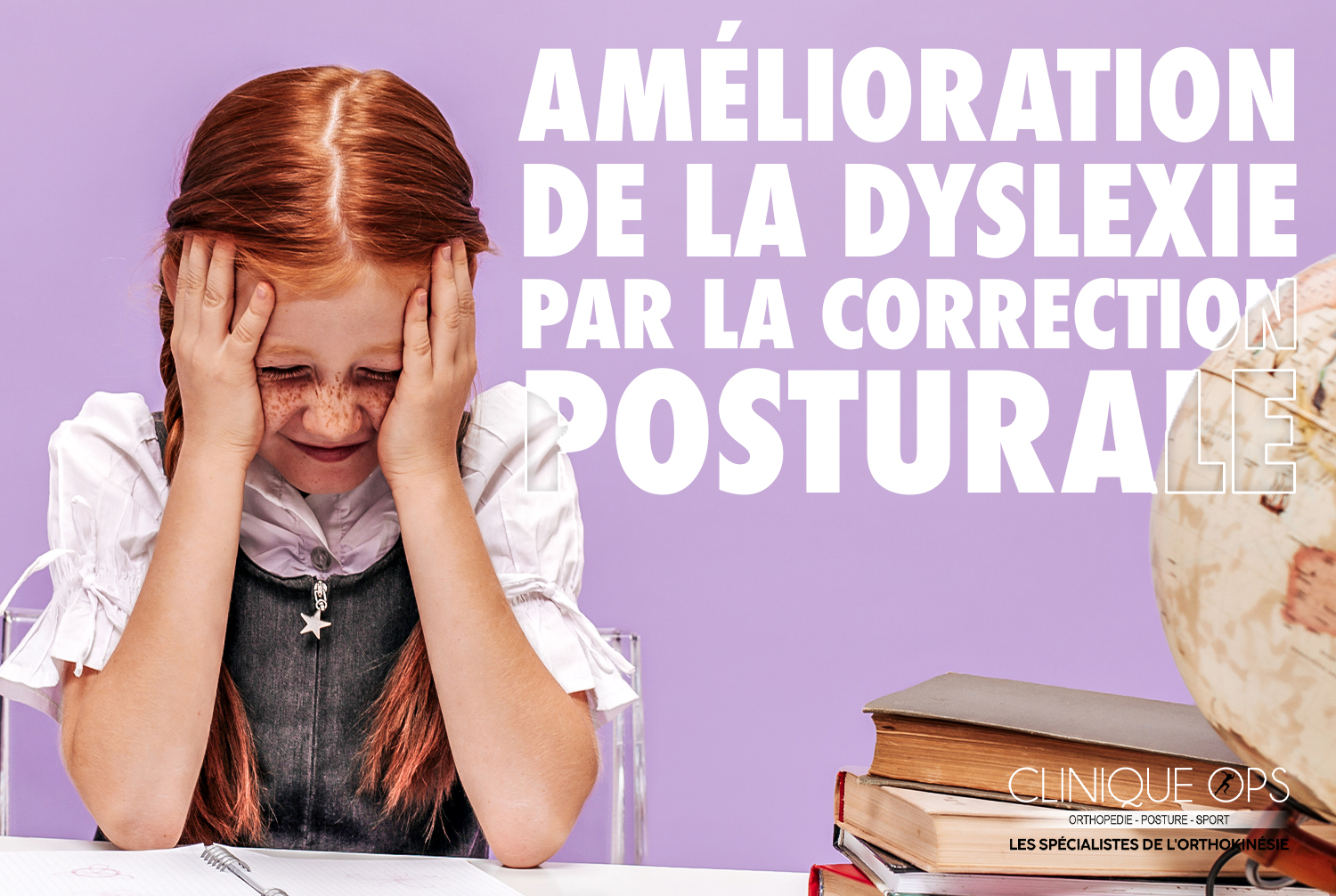 LA DYSLEXIE S’AMÉLIORE EN CORRIGEANT LES TROUBLES POSTURAUX DYNAMIQUES !