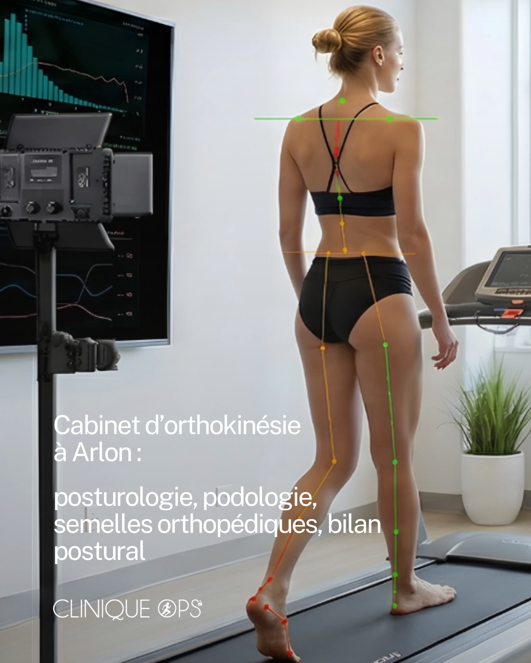 Cabinet d&rsquo;orthokin&eacute;sie &agrave; Arlon : posturologie, podologie, semelles orthop&eacute;diques, bilan postural 